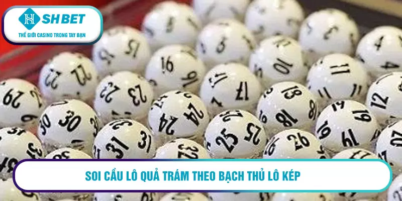 Soi cầu lô quả trám theo bạch thủ lô kép